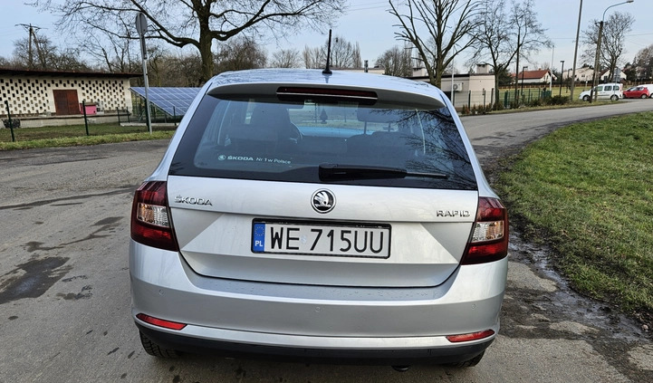Skoda RAPID cena 41000 przebieg: 88000, rok produkcji 2018 z Oświęcim małe 56